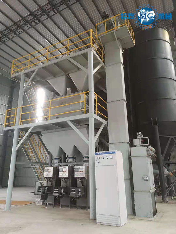 河北武安石膏砂漿生產線安裝現場反饋圖片 河北武安石膏砂漿生產線安裝現場反饋圖片