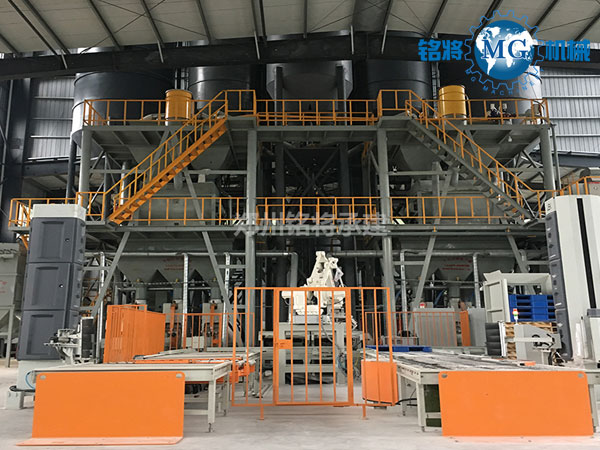 生產(chǎn)膩子粉需要什么機器，哪些原料？